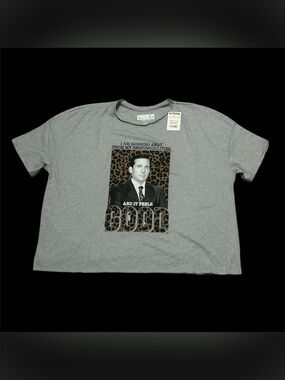 The Office Shirt | Michael Scott oversixe Crop Top | The Office TV Show